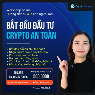Workshop Đầu tư Crypto cho người mới bắt đầu