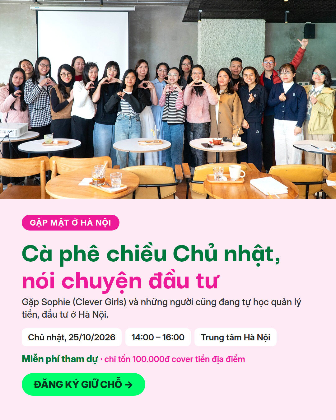 Offline Clever Girls Hà Nội 25/10/2026